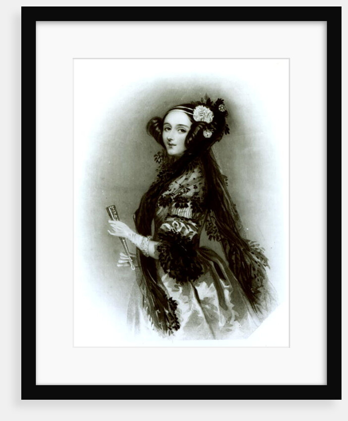 Augusta Ada Byron Countess of Lovelace by English School
