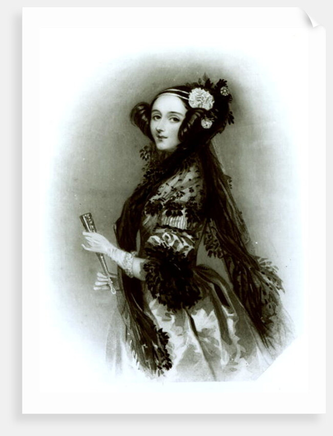 Augusta Ada Byron Countess of Lovelace by English School