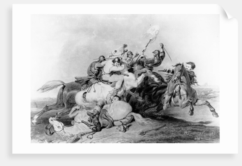 Battle of Marston Moor, 2nd July 1644 by English School