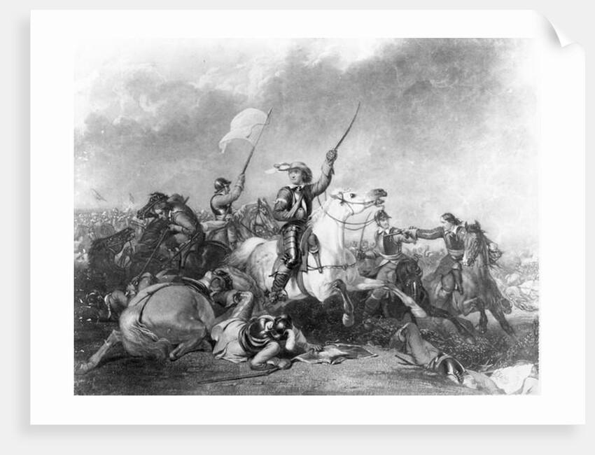 The Battle of Marston Moor, 2nd July 1644 by English School