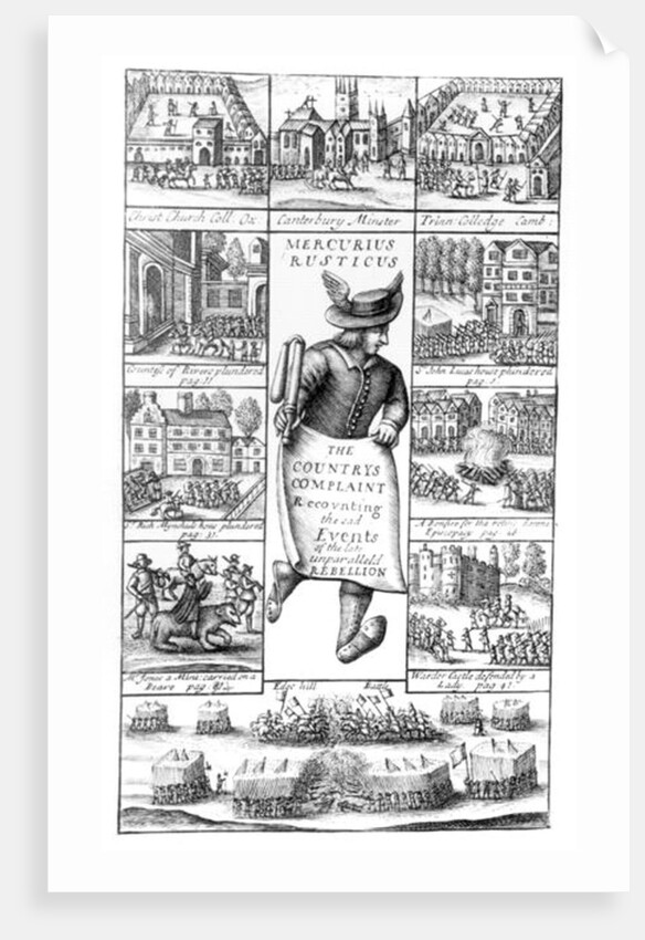 The Country's Complaint Recounting the Sad Events of the late Unparalleled Rebellion by English School