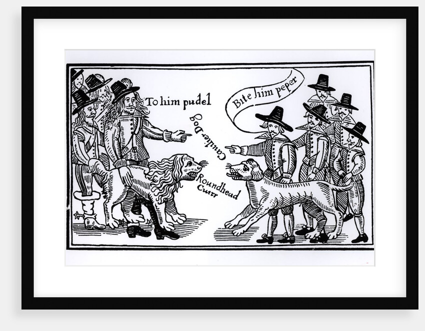 To Him Pudel, Bite Him Peper, 1642-51 by English School