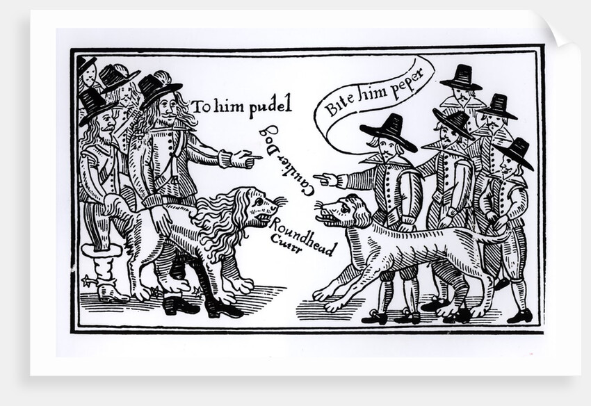 To Him Pudel, Bite Him Peper, 1642-51 by English School