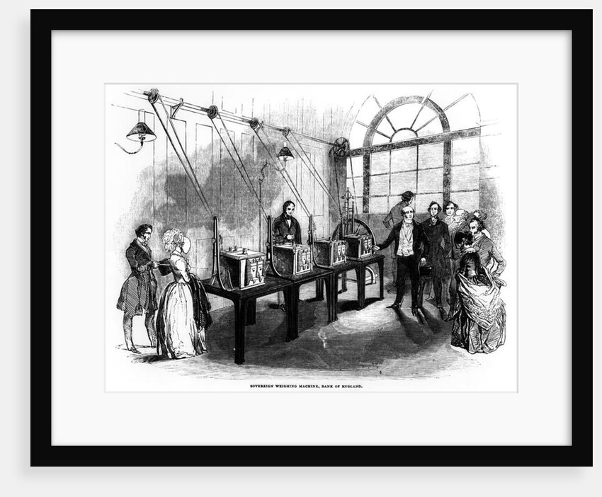Sovereign Weighing Machine, Bank of England by English School