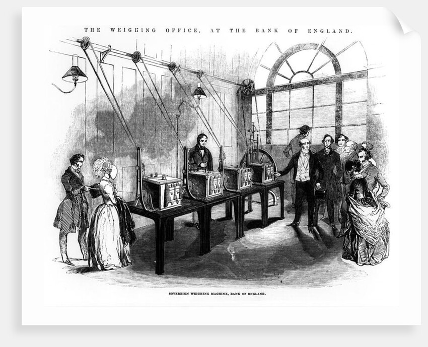 Sovereign Weighing Machine, Bank of England by English School