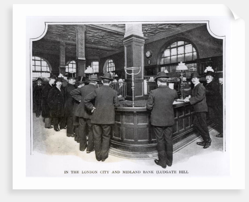 Florentine Bank by Italian School