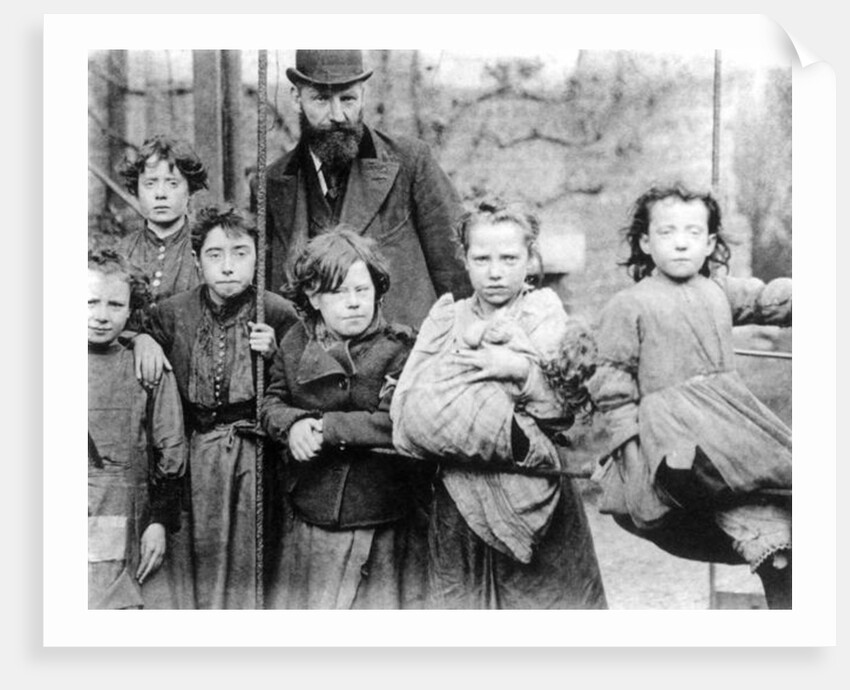 London Slums by English School