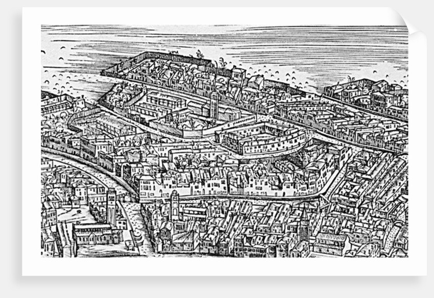 Grande Pianta Prospettica - Venice, c.1500 by Jacopo de' Barbari