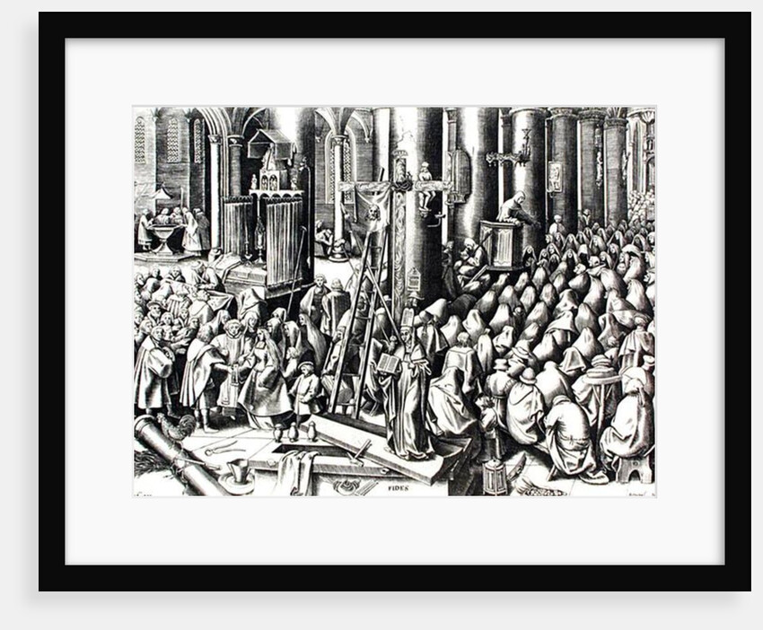 Faith by Pieter the Elder (after) Bruegel
