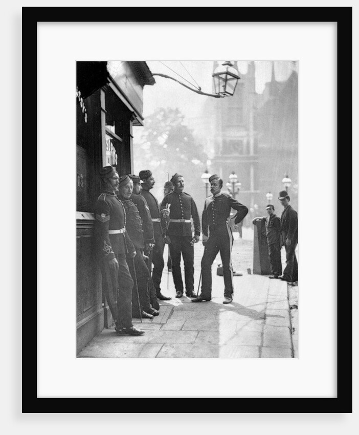 Recruiting Sergeants, 1877 by John Thomson