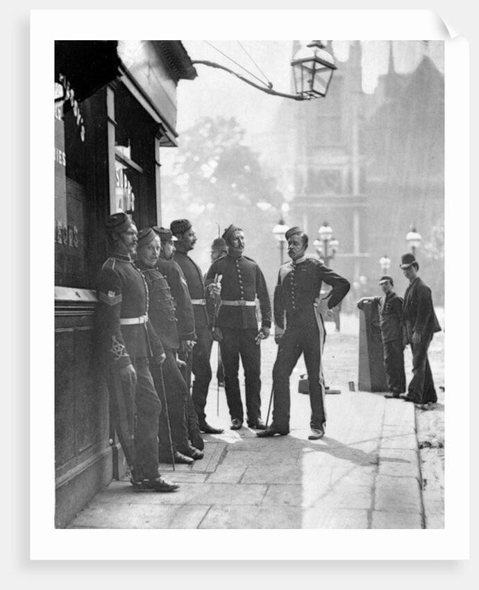 Recruiting Sergeants, 1877 by John Thomson