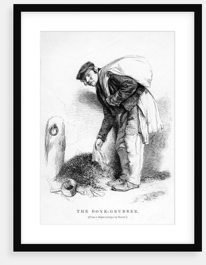 The Bone-Grubber, 1862 by English School