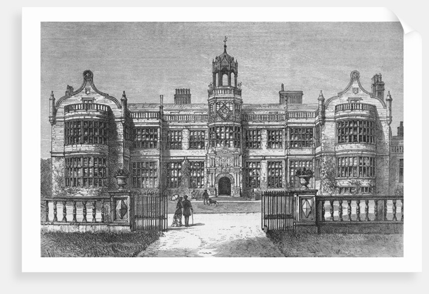 Ingestre Hall, Staffordshire, 1882 by Frank Watkins