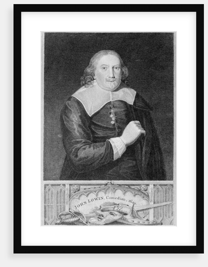 John Lowin, actor and comedian, 1640 by English School
