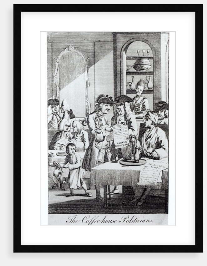 The Coffee House Politicians by English School