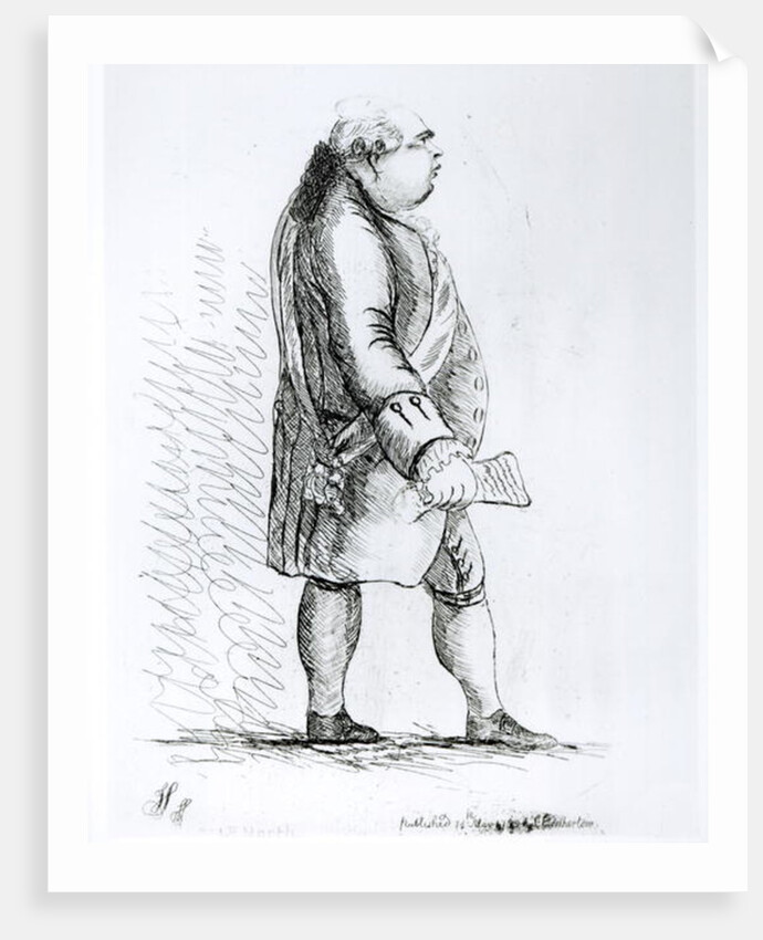 Lord North by English School