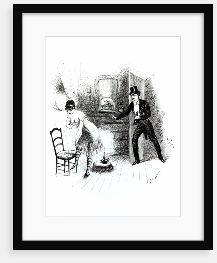 A man visiting a prostitute by English School