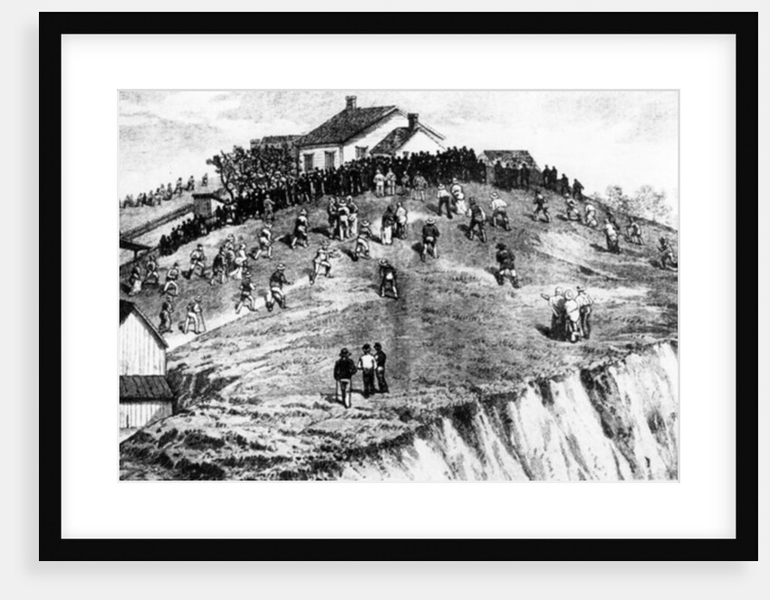 The house at St. Joseph where Jesse James was killed by American School