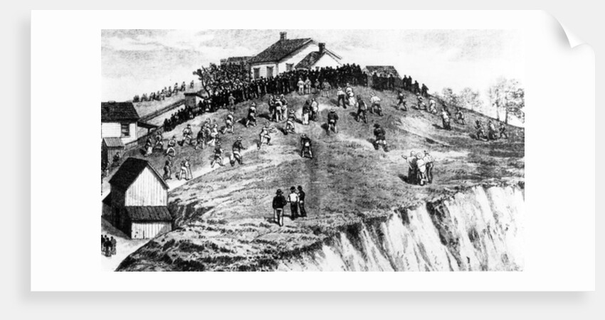 The house at St. Joseph where Jesse James was killed by American School