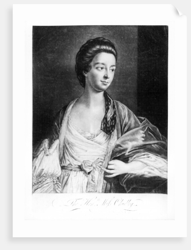 Elizabeth Chudleigh Countess of Bristol and Duchess of Kingston by English School