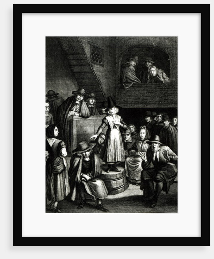 Quaker Meeting, 1699 by Marcellus or Marcel Lauron