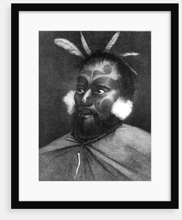 Portrait of a Man of New Zealand by Charles Howard Hodges