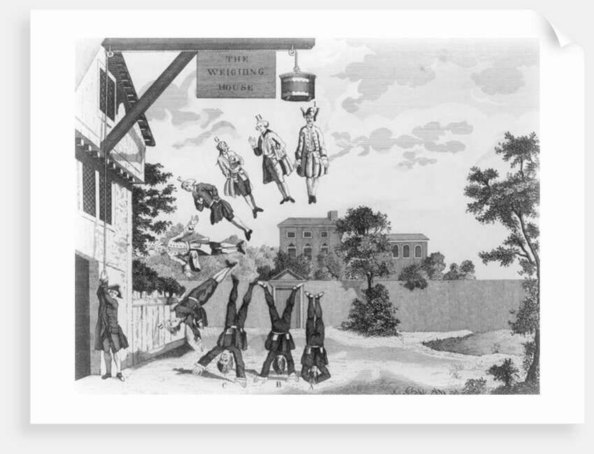 The Weighing House by William Hogarth