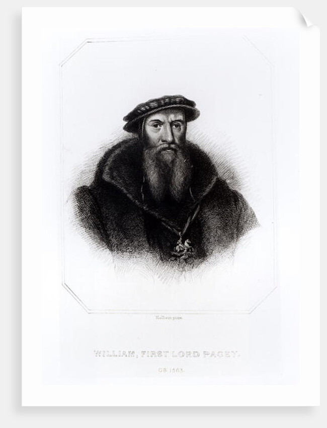 Portrait of William, First Lord Paget by Hans Holbein the Younger