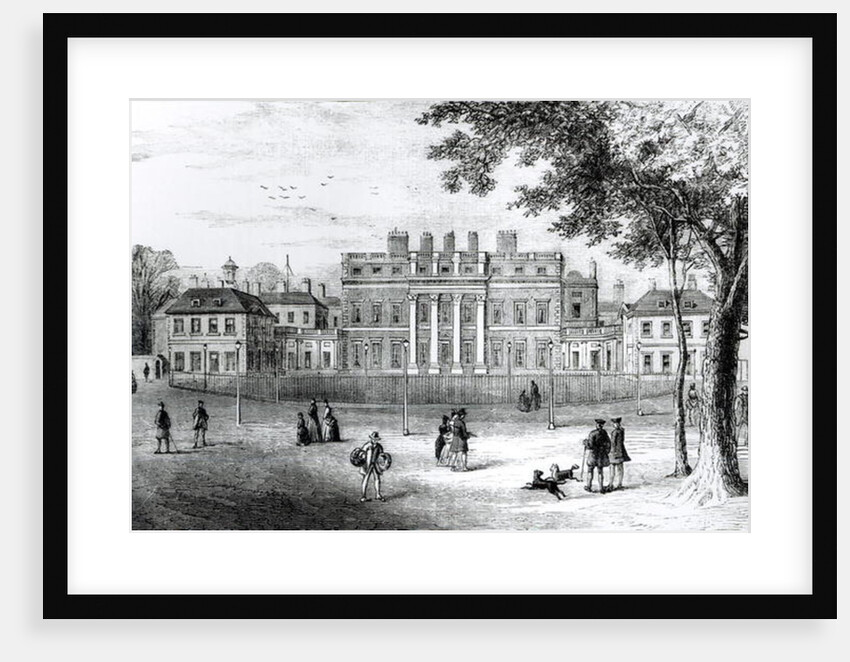 Buckingham House in 1775 by English School