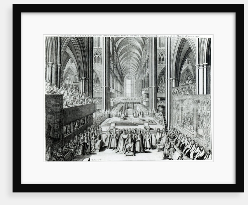 The Coronation of King James II c.1685 by English School