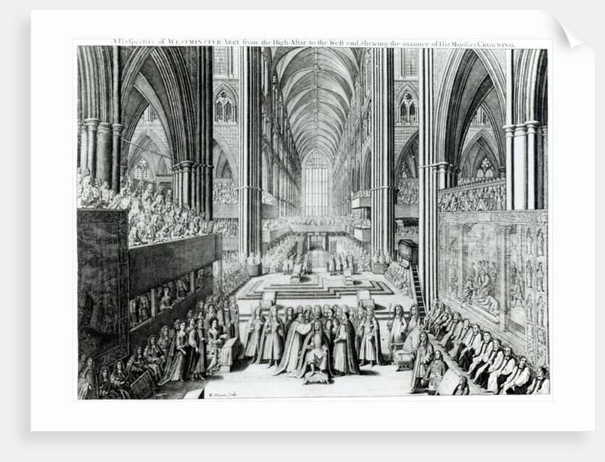 The Coronation of King James II c.1685 by English School