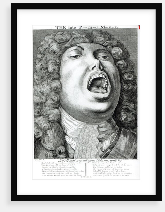 The Late Premier Minister. by English School