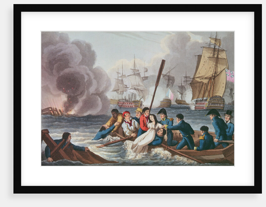 Anecdote at the Battle of Trafalgar by William Heath