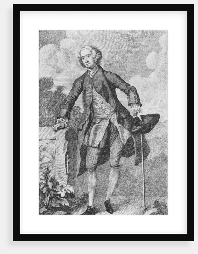 Gustavus Hamilton by William Hogarth