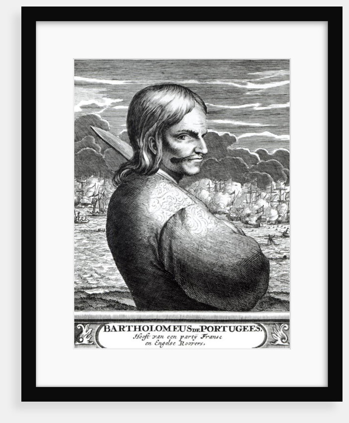 Portrait of Bartholomeus de Portugees by Dutch School