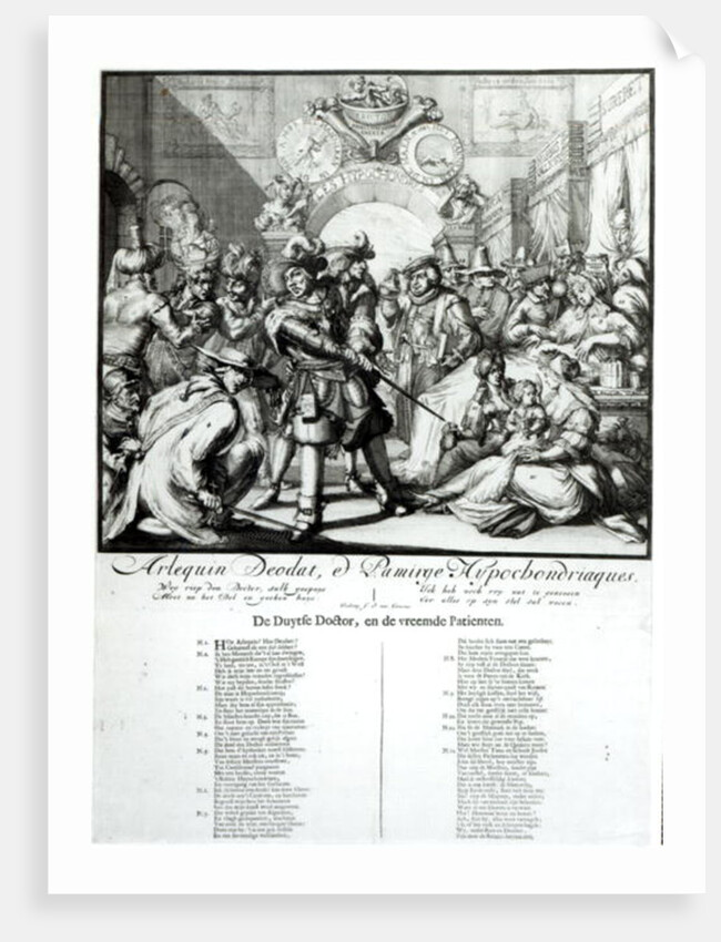 The Warming Pan Baby, c.1688 by Dutch School