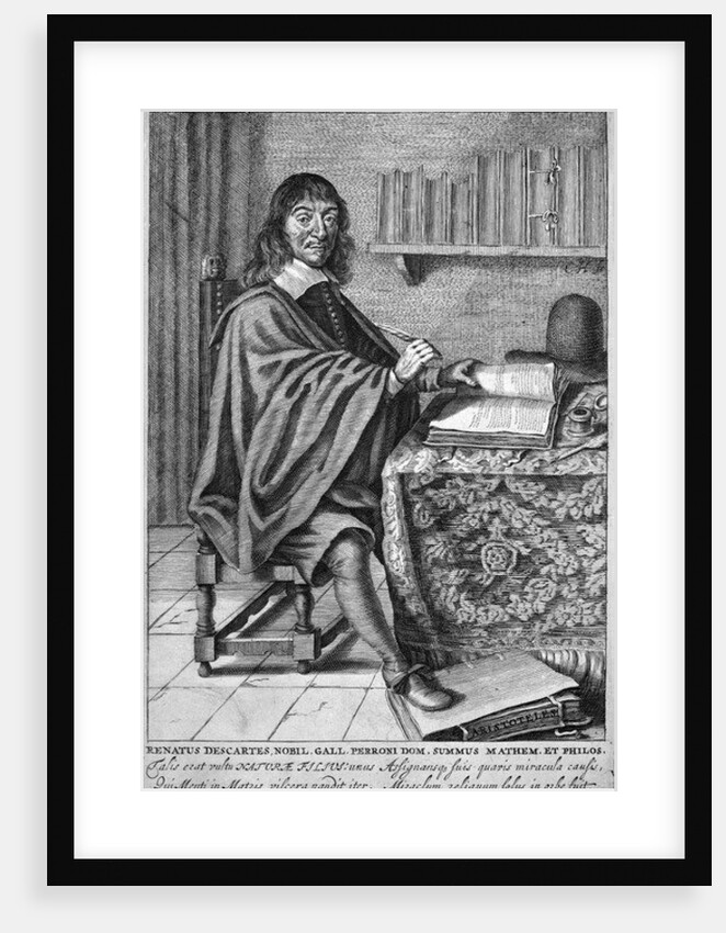 Rene Descartes by French School
