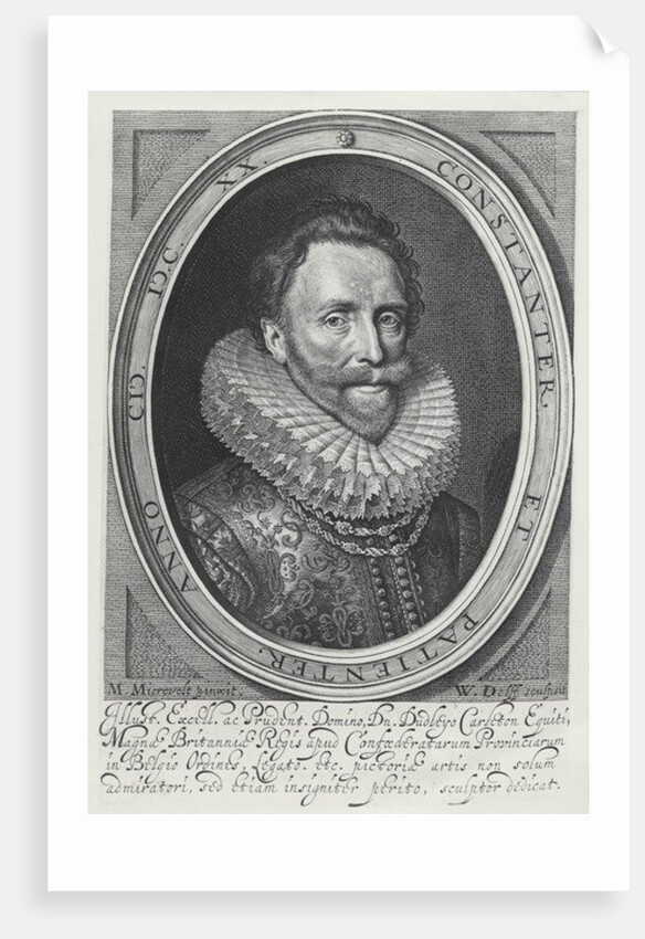 Dudley Carleton, 1st Viscount Dorchester, 1620 by Michiel Jansz. van (after) Miereveld