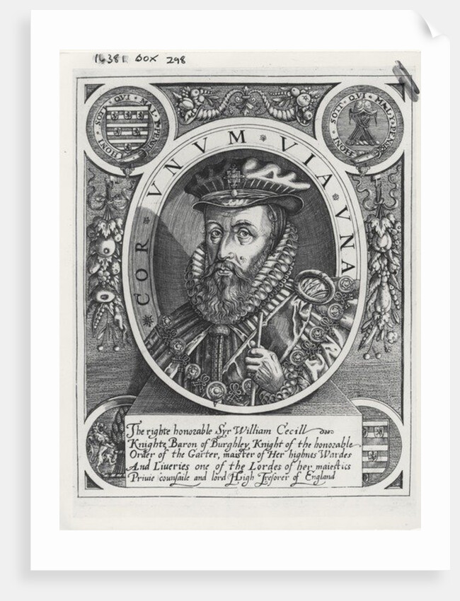 William Cecil, 1st Baron Burghley by William Rogers