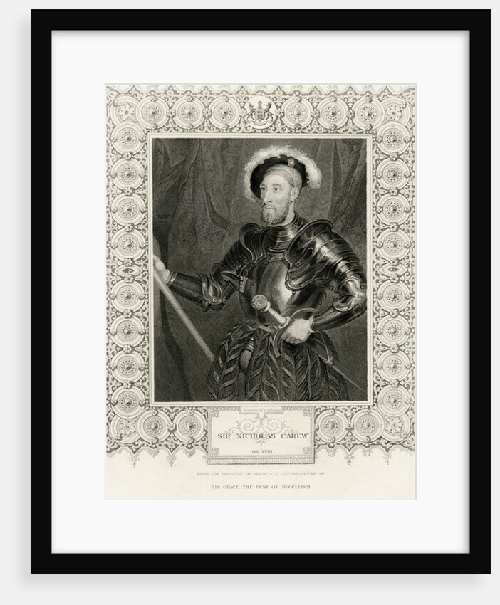 Sir Nicholas Carew by Hans Holbein the Younger (after)