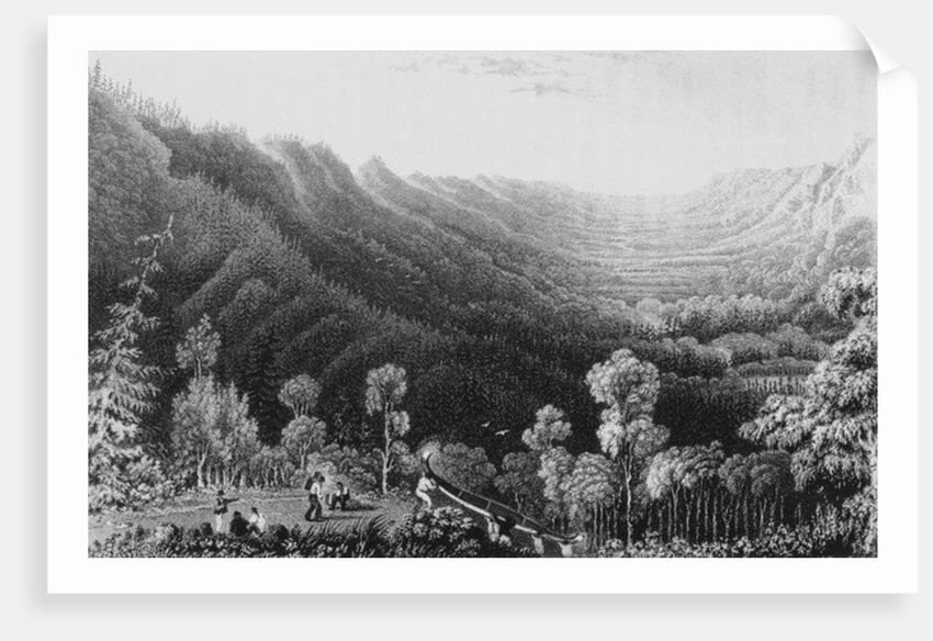 Vale of the Clearwater River from the Methye Portage, 1828 by George (after) Back