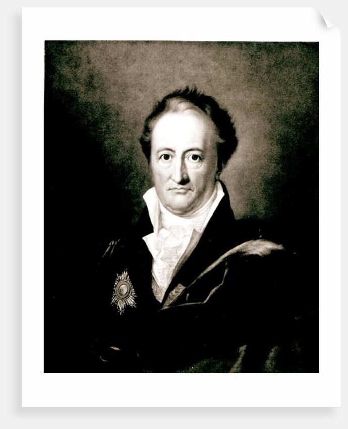 Johann Wolfgang Goethe by German School