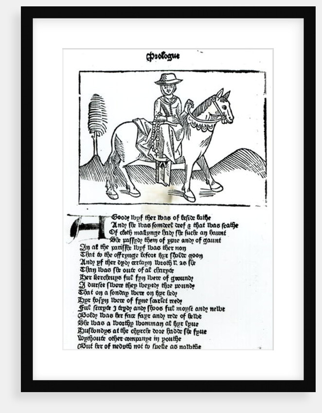 The Wife of Bath by English School