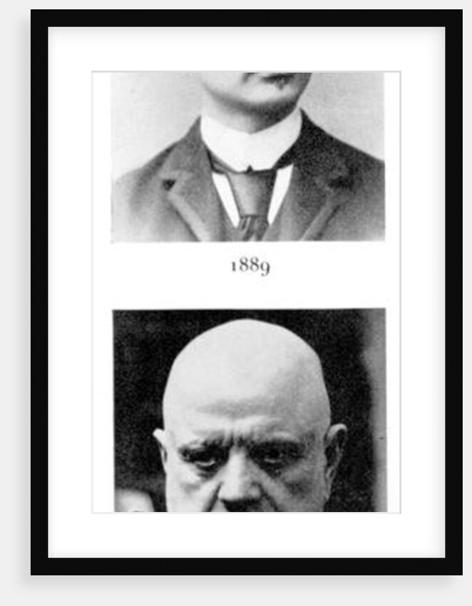Jean Sibelius 1889 by Finnish Photographer
