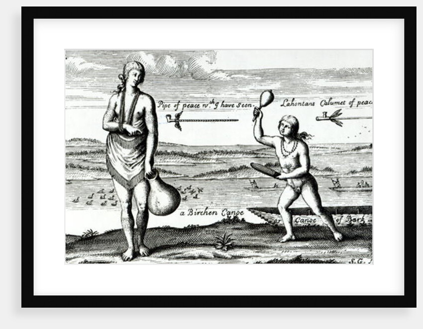 A Chief Lady of Pomeiock by Theodor de Bry