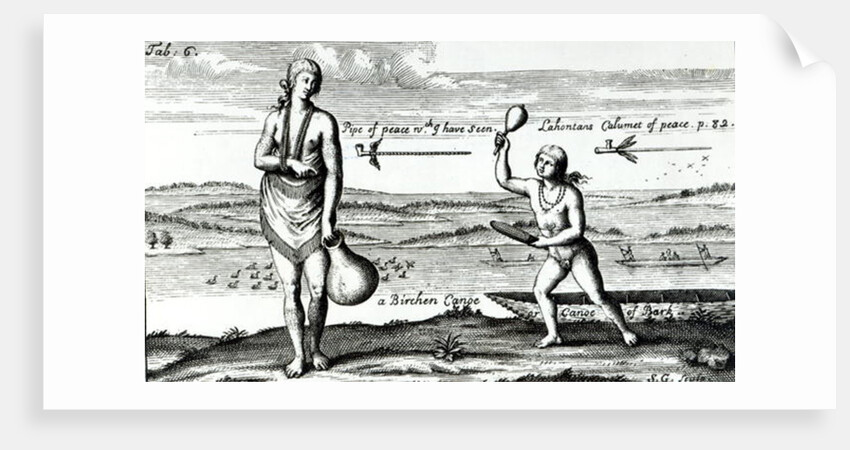 A Chief Lady of Pomeiock by Theodor de Bry