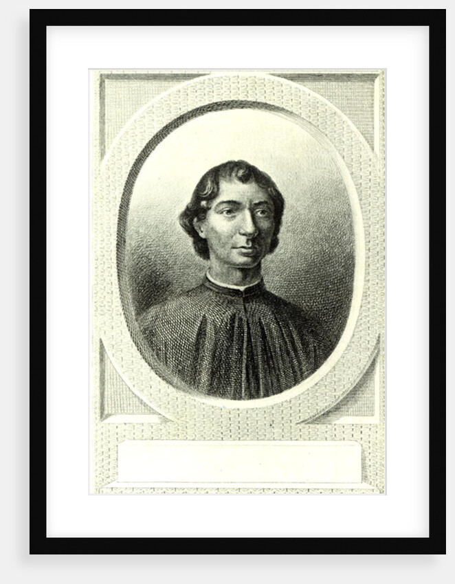 Portrait of Niccolo Machiavelli by Italian School