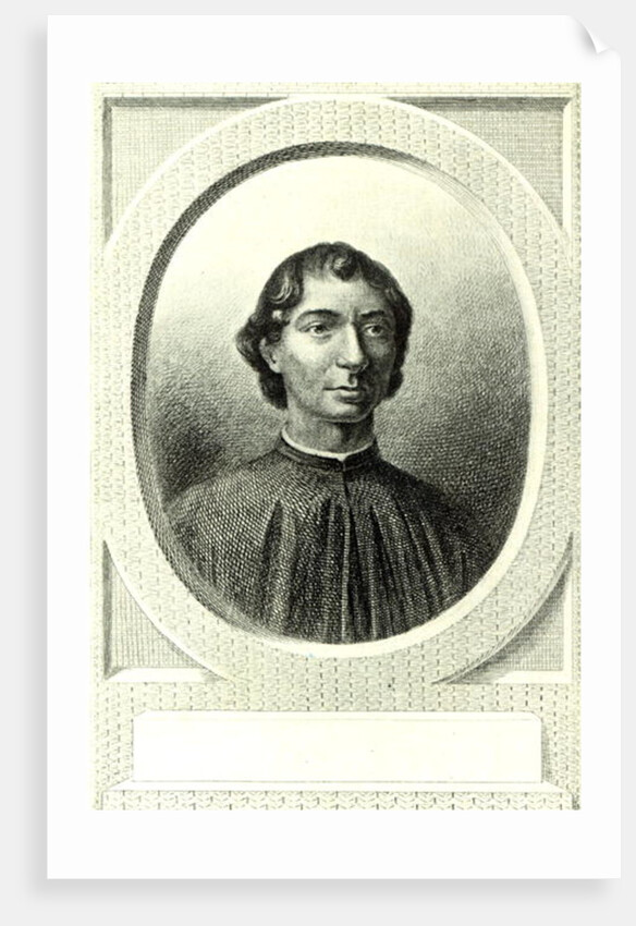 Portrait of Niccolo Machiavelli by Italian School
