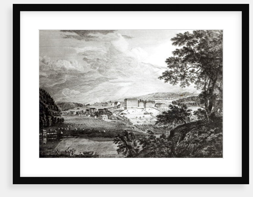 A View of Bethlem the Great Moravian Settlement in the province of Pennsylvania from 'Scenographia Americana', 1768 by Paul Sandby