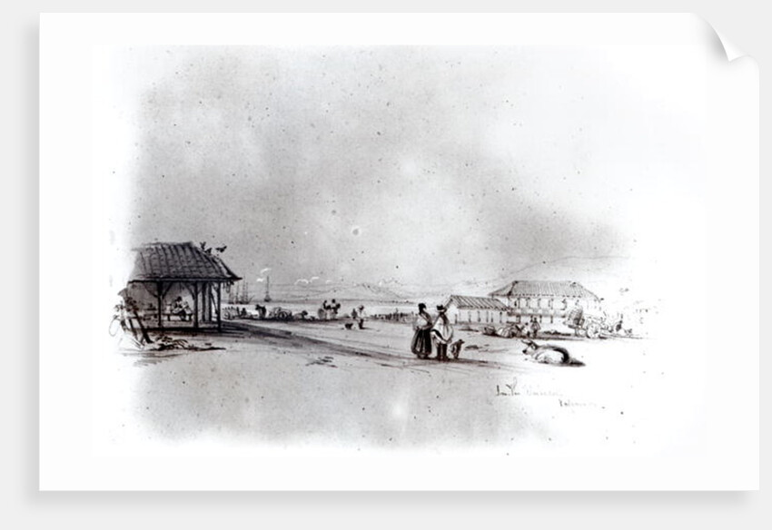 View of Valparaiso, 1834 by Conrad Martens